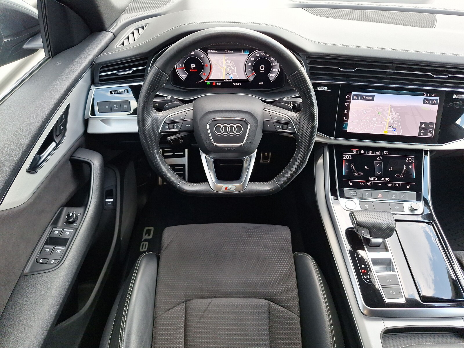 50 TDI Sline Quattro Tiptronic Panorama/Skręt.Oś/Matrix/Hak/Pneumatyka