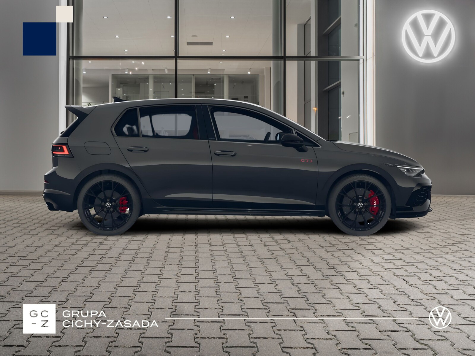 GTI Clubsport 2.0 300 KM DSG 19'' Skóra Harman DCC Led Matrix ACC