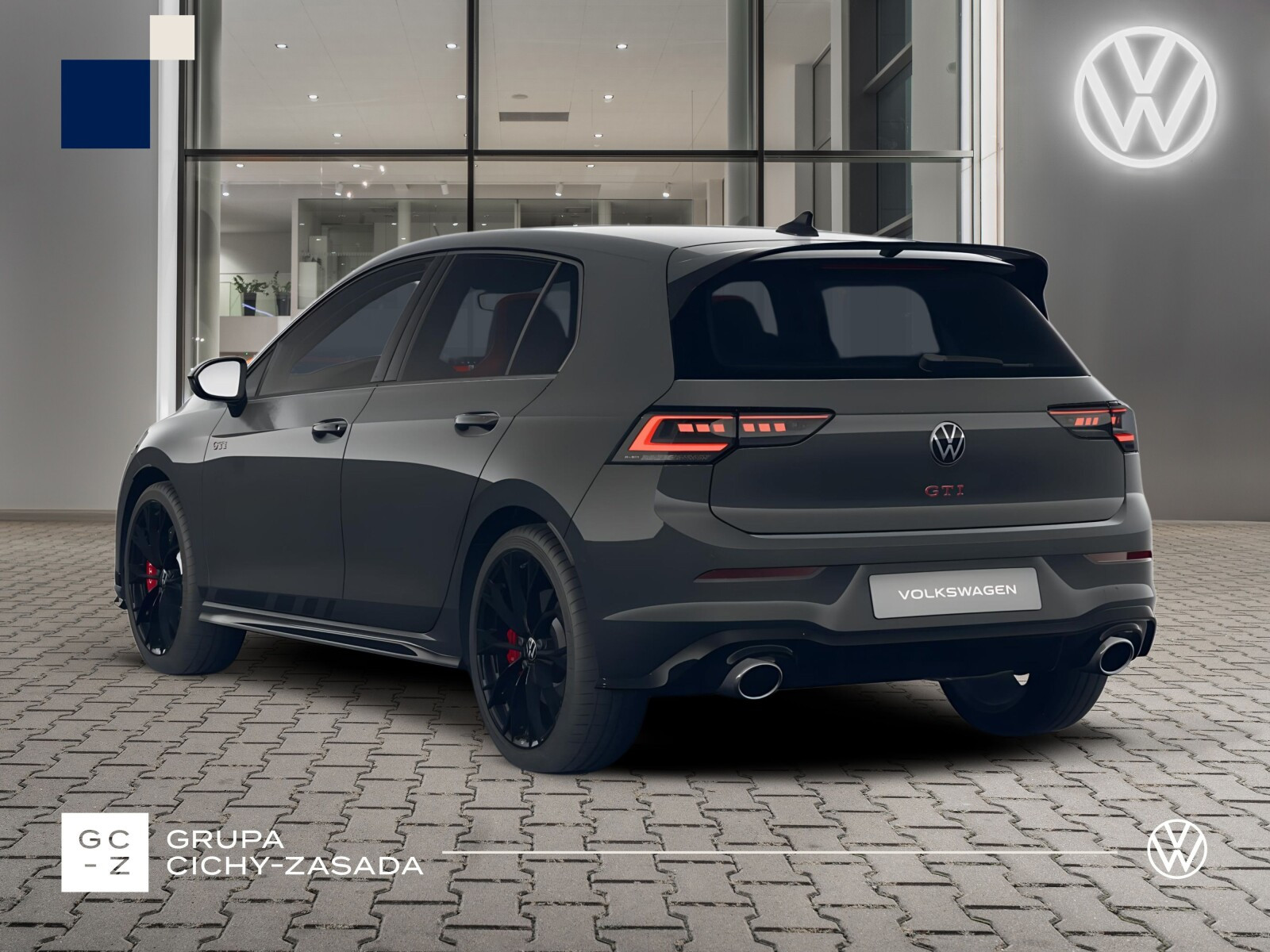 GTI Clubsport 2.0 300 KM DSG 19'' Skóra Harman DCC Led Matrix ACC
