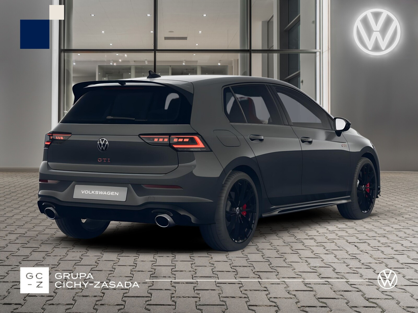 GTI Clubsport 2.0 300 KM DSG 19'' Skóra Harman DCC Led Matrix ACC