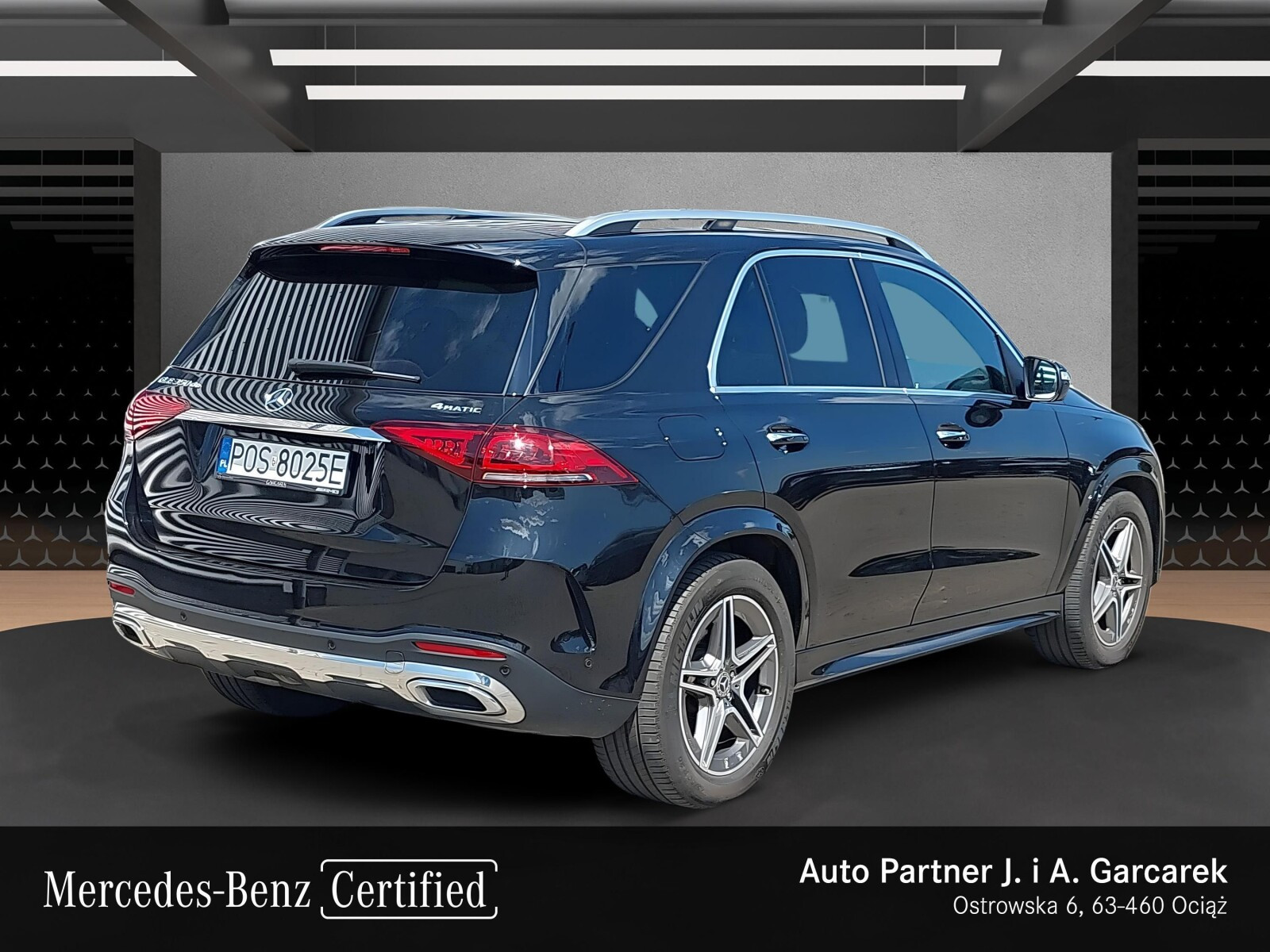 Mercedes GLE350de 4MATIC AMG line/bezwypadkowy/polski salon/FV23%
