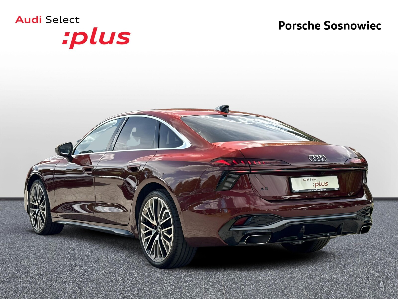 Audi A6 TFSI 204KM S tronic: Tech plus; Comfort; Interieur S; VAT 23%