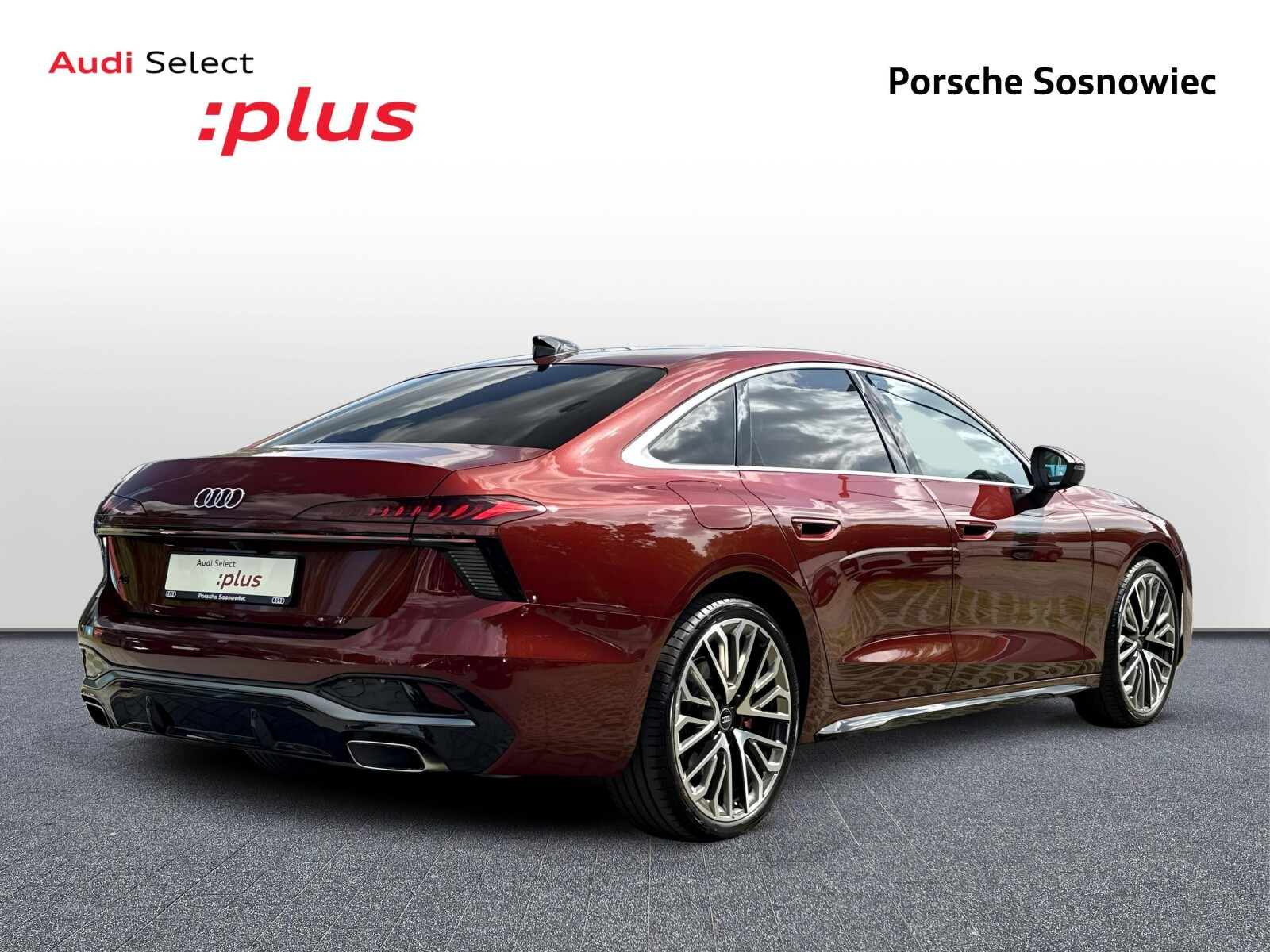 Audi A6 TFSI 204KM S tronic: Tech plus; Comfort; Interieur S; VAT 23%