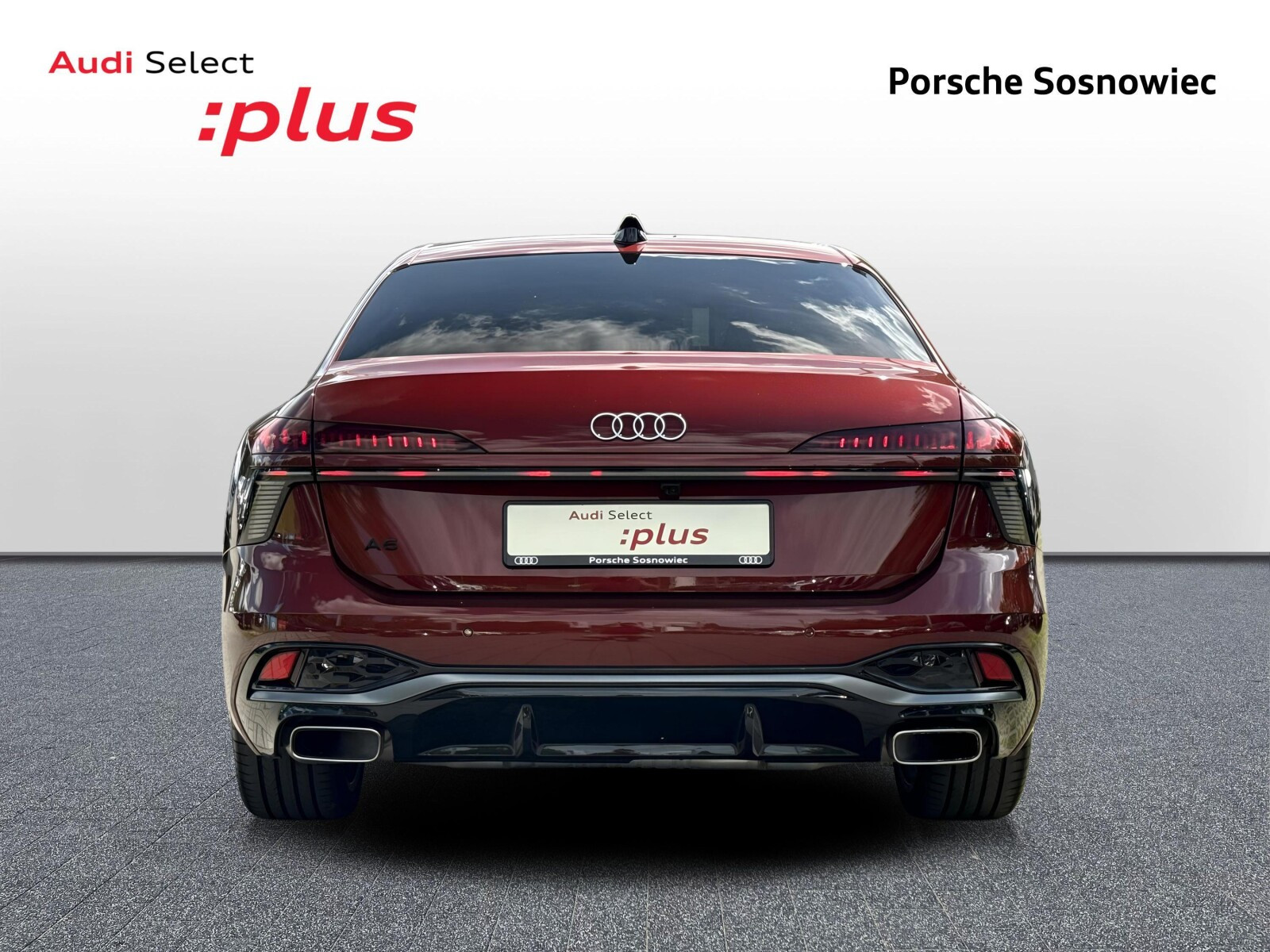 Audi A6 TFSI 204KM S tronic: Tech plus; Comfort; Interieur S; VAT 23%