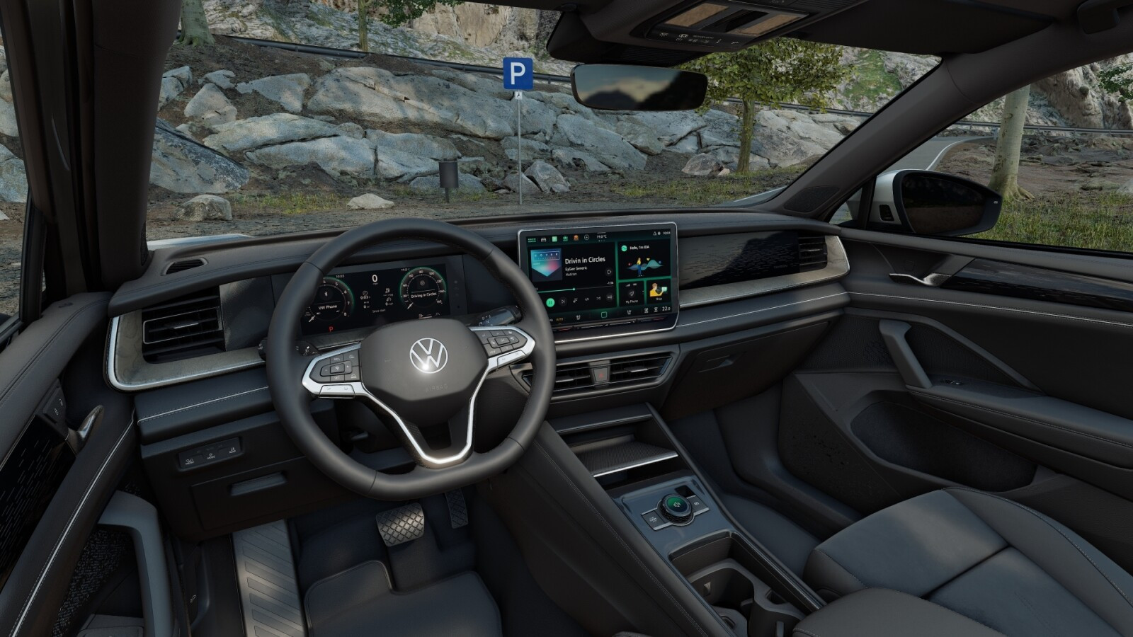 Kamery 360, Park Assist, LED Plus, Panorama, CarPlay i Android Auto,