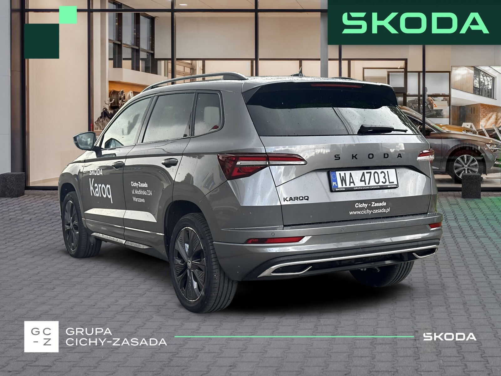 Skoda Karoq Sportline || 017 ||  Hak holowniczy, Full LED Matrix