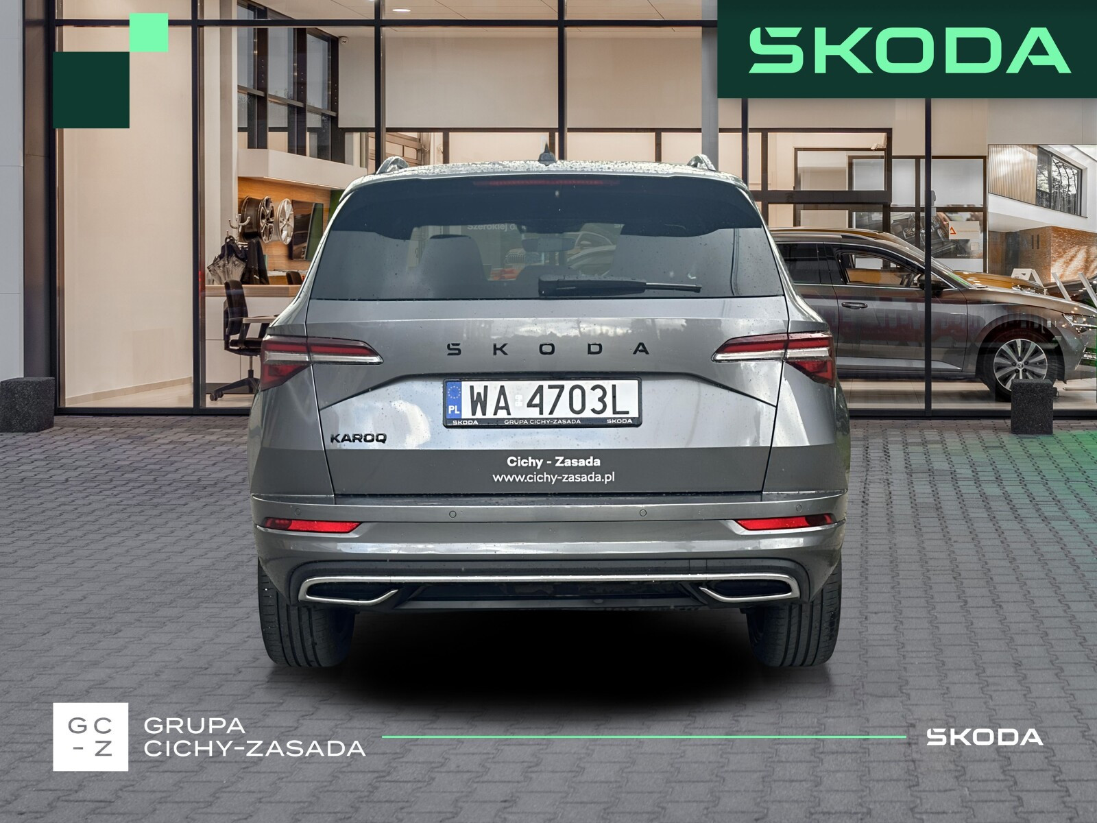 Skoda Karoq Sportline || 017 ||  Hak holowniczy, Full LED Matrix