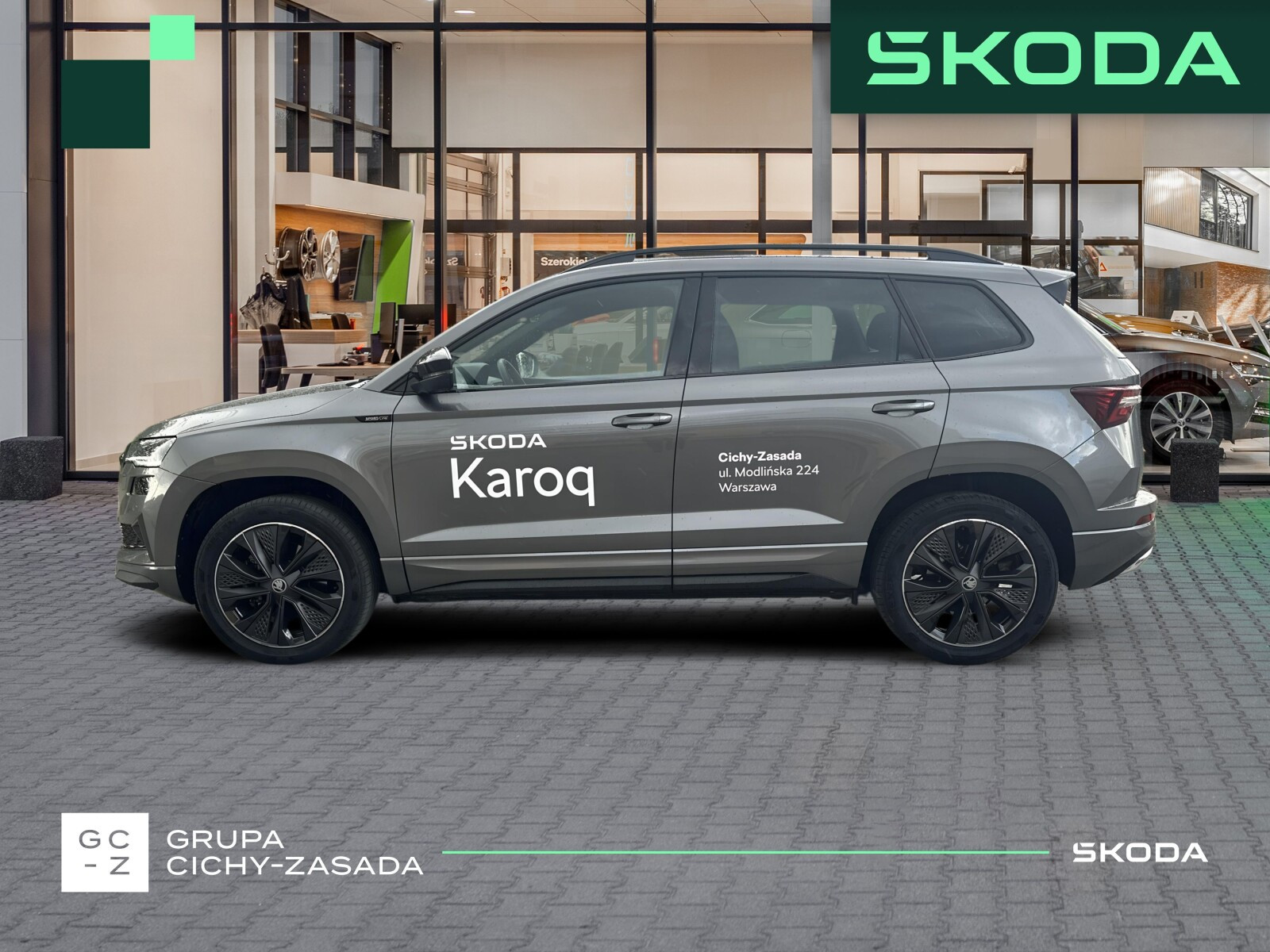 Skoda Karoq Sportline || 017 ||  Hak holowniczy, Full LED Matrix