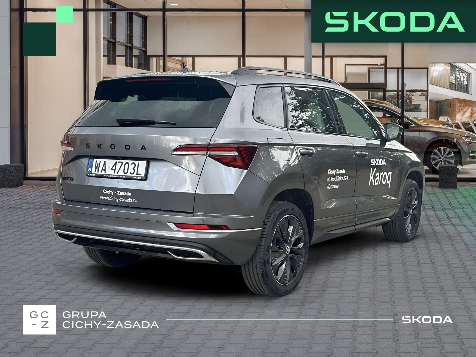 Skoda Karoq Sportline || 017 ||  Hak holowniczy, Full LED Matrix